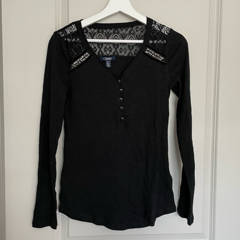 NWT Chaps Long Sleeve Shirt - Picture 2 of 8